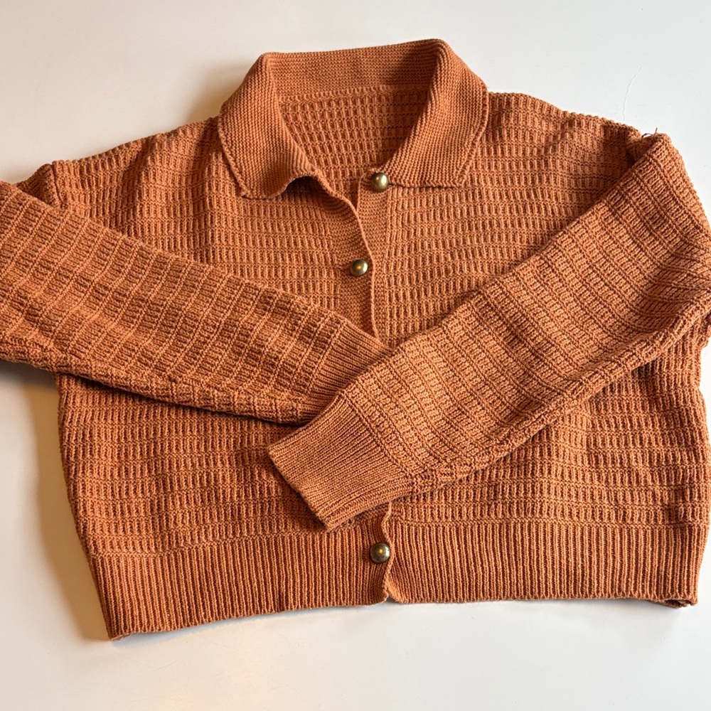 Women’s Orange Sweater
